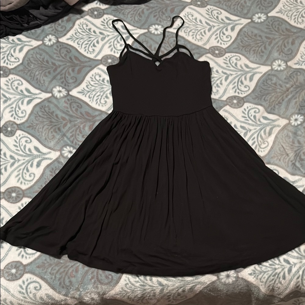 Used XXS, black American Eagle short dress